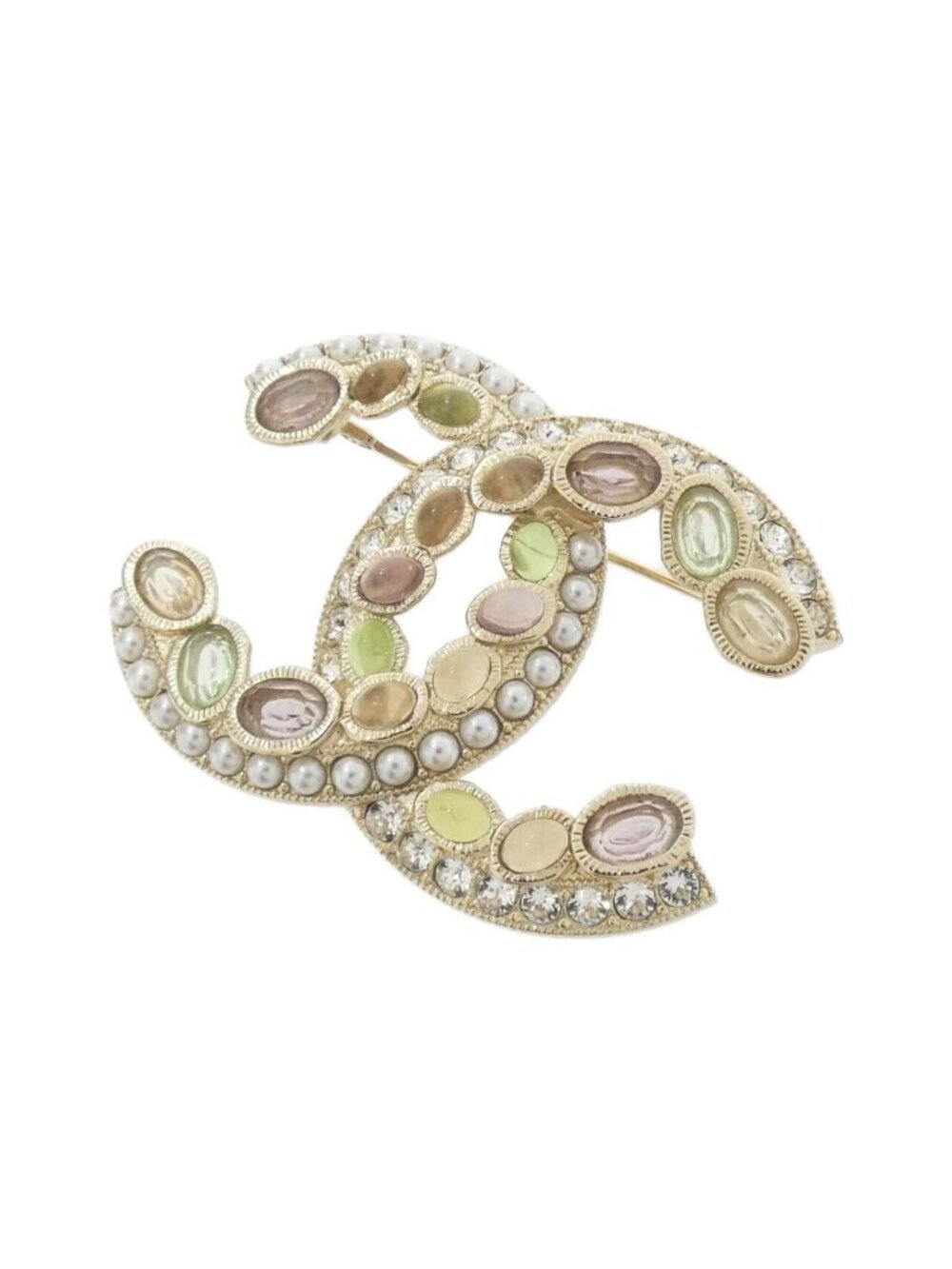 Chanel Brooch Gold